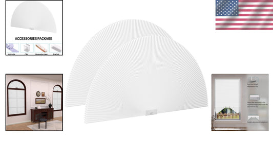 Honeycomb Arch Window Treatments - Cordless Blinds for Perfect Fit Windows