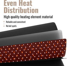 Load image into Gallery viewer, Thermostat Controlled Bread Proofing Mat for Perfect Dough Rising, 10" x 21"