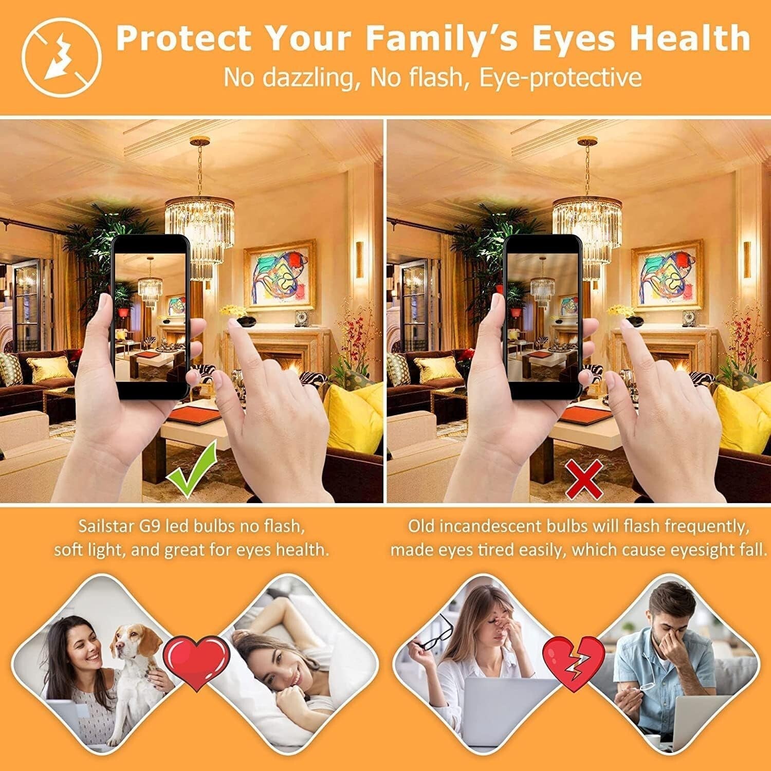 G9 LED Bulb Dimmable 40W Equivalent - 18 Pack, 400 Lumens, 360° Light Coverage