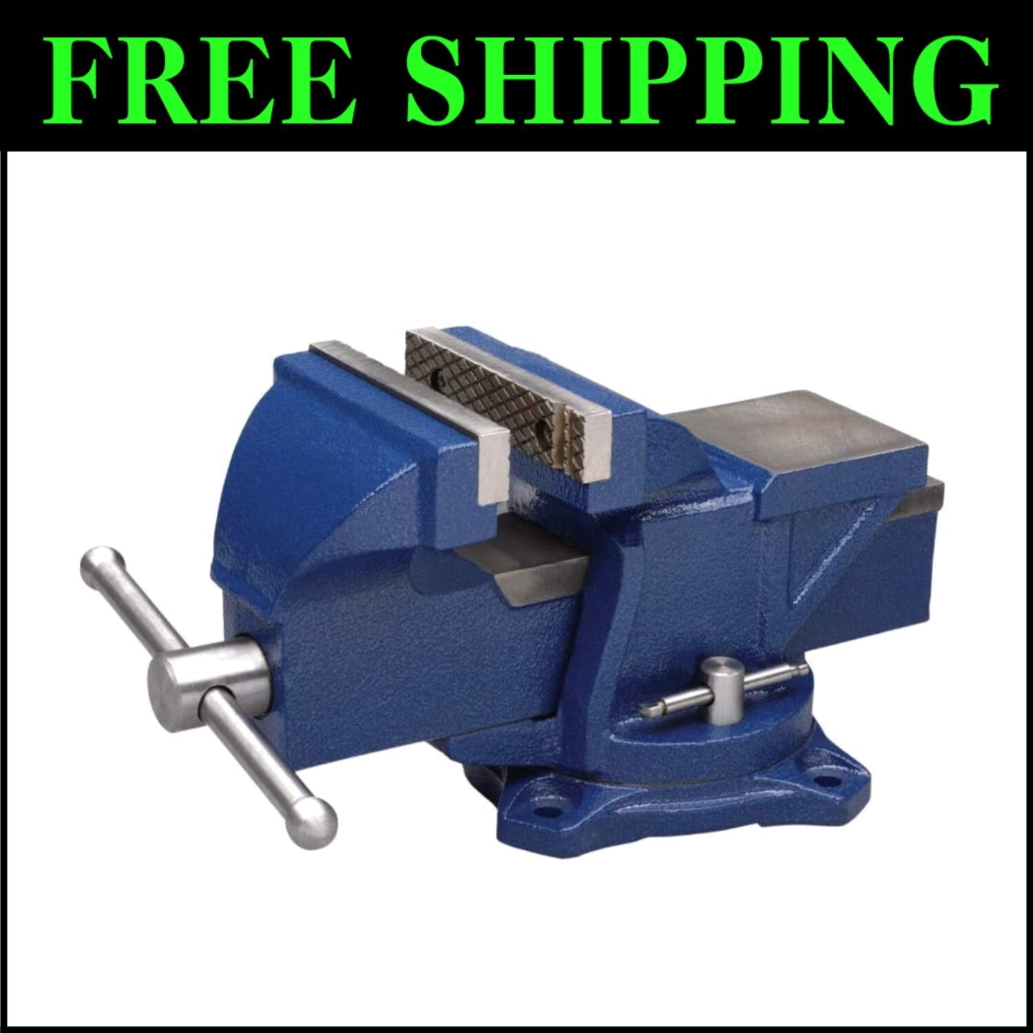 Compact 4-Inch Bench Vise with Strong Anvil Surface - Ideal for Home Projects