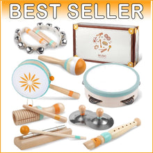 Load image into Gallery viewer, 8-in-1 Montessori Musical Instruments Toy for Toddlers 1-3 - Safe &amp; Engaging
