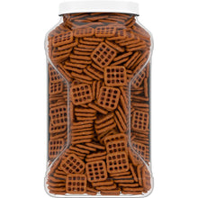 Load image into Gallery viewer, 46 Oz Canister of Crunchy Pretzel Snaps - Perfect Snack for Parties and Games