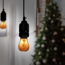 Load image into Gallery viewer, Unique Himalayan Salt Light Bulbs - Dimmable E26, 60W Equivalent, Calming Amber