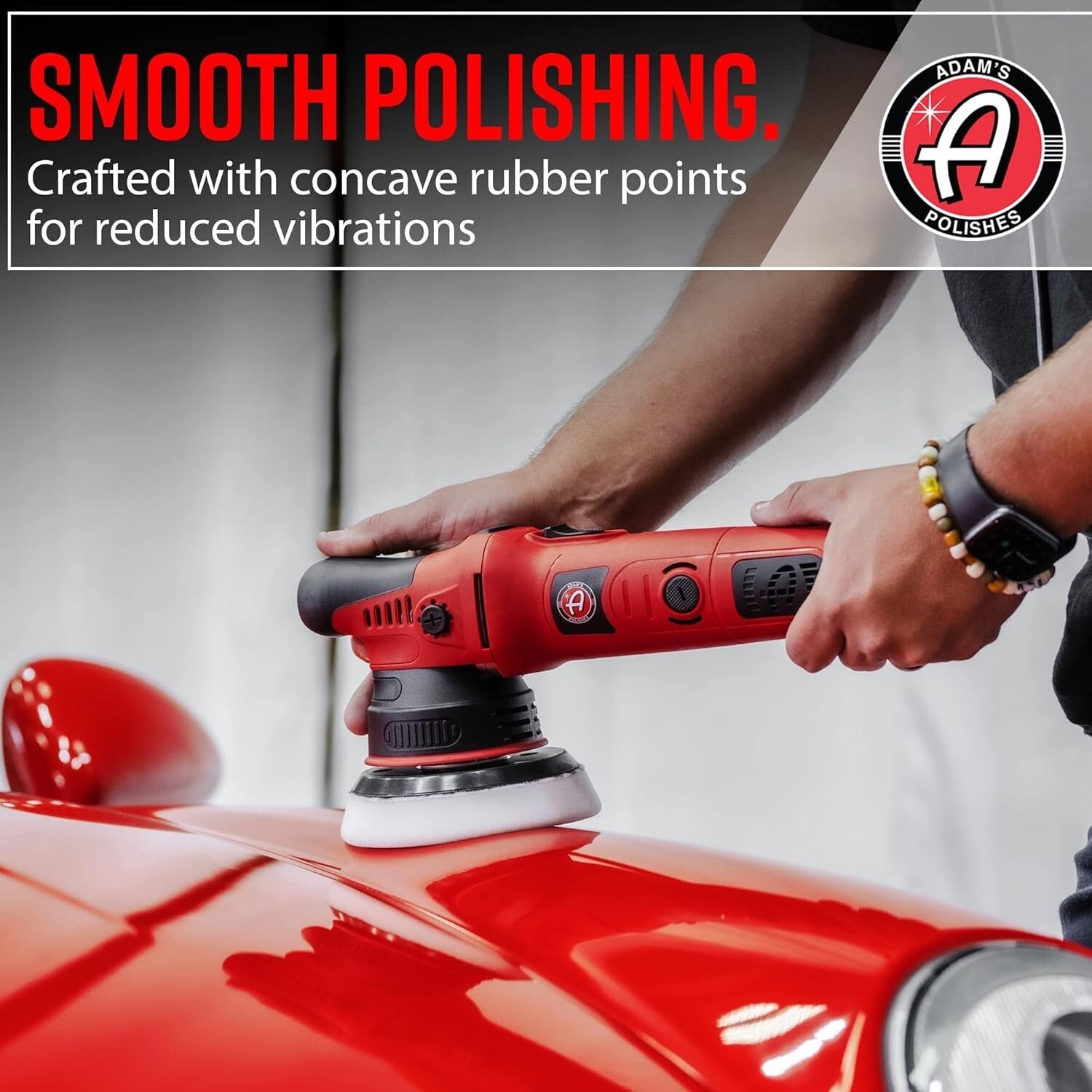 9mm Dual Action Car Polisher Kit with Polish & Compounds for Flawless Detailing