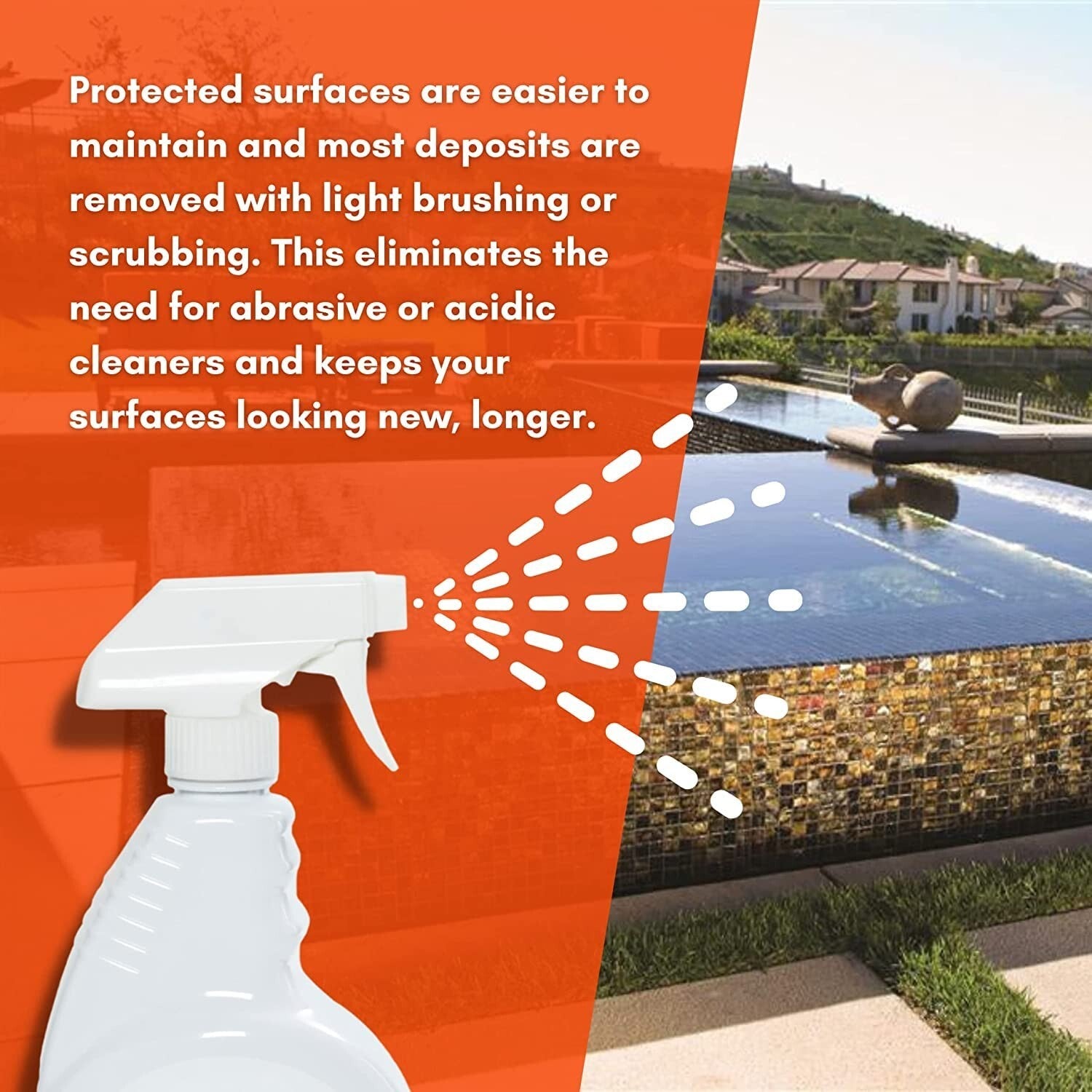Versatile Glass and Tile Protector Spray - Waterproof Seal for All Surfaces