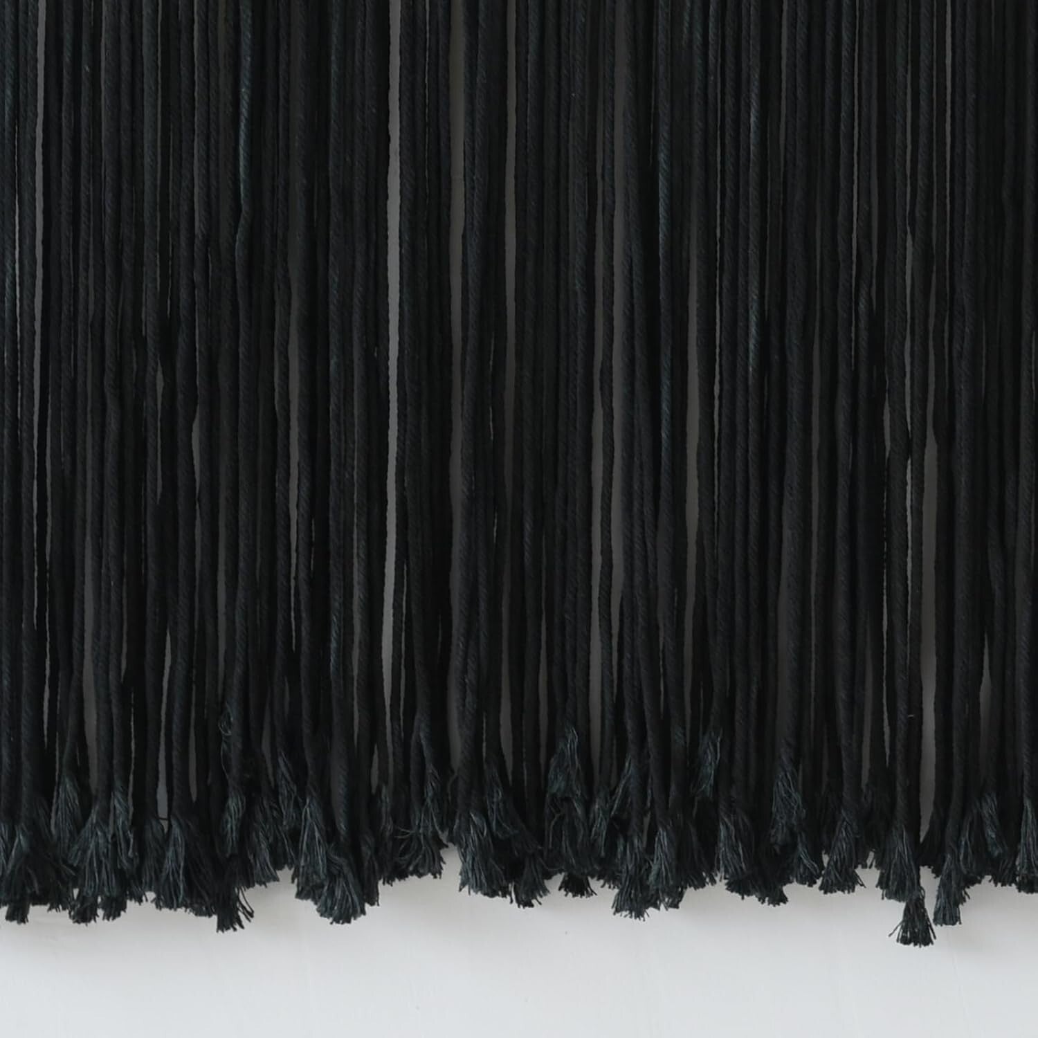 Large Bohemian Tie-Dye Macrame Wall Hanging, 57''W*35''L - Eco-Friendly Art