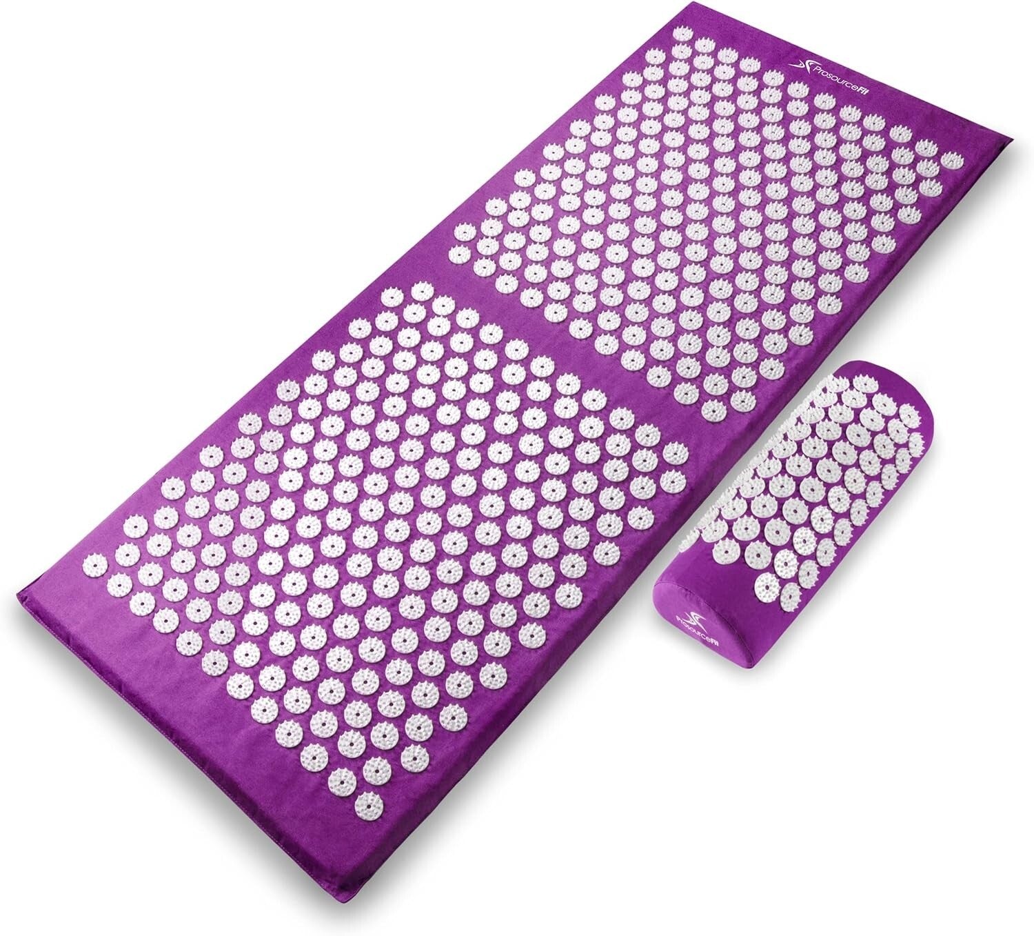 Extra Large Acupressure Mat and Pillow Set for Muscle Relaxation - Eco-Friendly