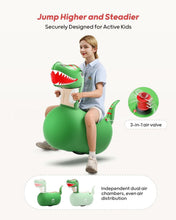 Load image into Gallery viewer, Adventurous Bouncy Dinosaur Toys for Kids - 2 Pack, Perfect Gift for Ages 5+