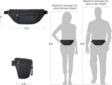 Load image into Gallery viewer, 5-Point Anti-Theft Urban Waist Pack with RFID Protection - Stylish Security