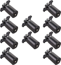Load image into Gallery viewer, Pure Copper 7-Way Trailer Plug Set - 10 Pack of Impact Resistant Connectors