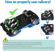 Load image into Gallery viewer, Ultimate 19ft Slot Car Racing Set with LED Loops &amp; Lap Counters - Perfect Gift!