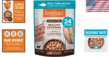 Load image into Gallery viewer, Healthy Cravings Wet Cat Food Topper - Grain-Free Tuna in Savory Gravy, 24 Packs