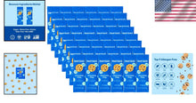 Load image into Gallery viewer, 48 Convenient Gluten Free Mini Chocolate Chip Cookie Packs for Snack Lovers