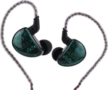 Load image into Gallery viewer, Cyan In-Ear Headphones with Exceptional Bass and Sound Isolation - Adult Use