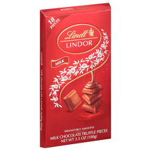 Load image into Gallery viewer, Indulgent LINDOR Milk Chocolate Bars with Melting Center - 12 Count Treat