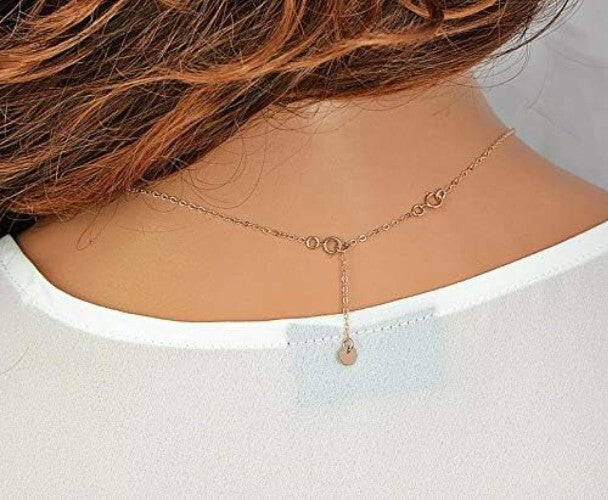 Durable 14K Gold Chain Extender - 4 Inch Adjustable Length for Necklaces & More