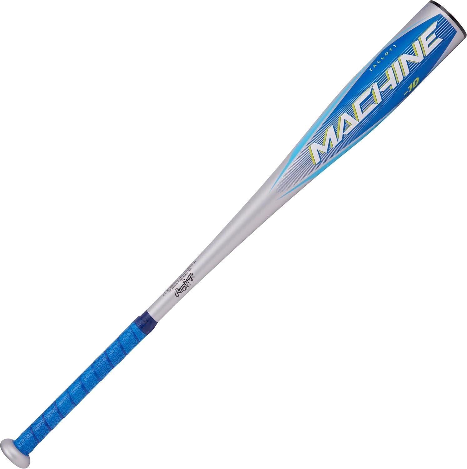 Alloy Youth Baseball Bat | 30/20 | Ultra-Light with Large Sweet Spot | Grey/Blue