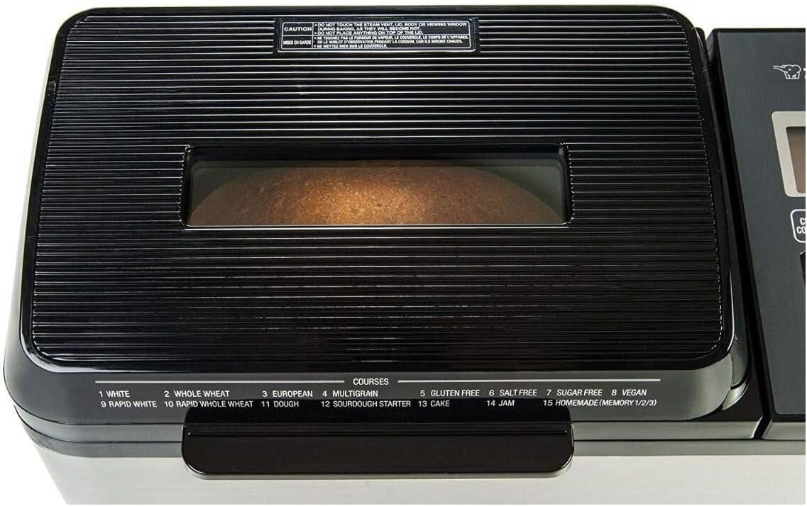 Versatile BB-Home Bakery Plus Breadmaker: 7 Settings, Perfect for Home Baking