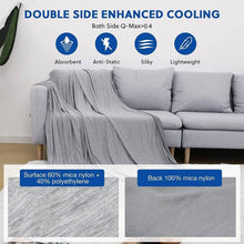 Load image into Gallery viewer, Ultra-Soft Cooling Blanket for Camping &amp; Travel - Easy Care &amp; Lightweight