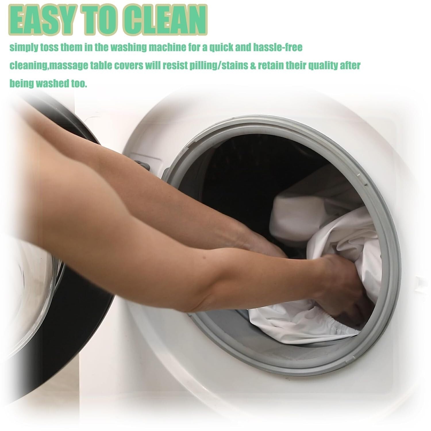 Versatile Waterproof Massage Table Sheet Set - 3 Pieces for Every Application