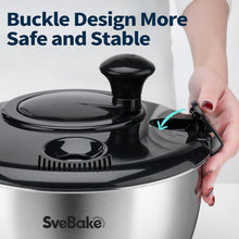 Load image into Gallery viewer, Multi-Functional Salad Spinner &amp; Vegetable Washer - Non-Slip 4.2 Qt Capacity