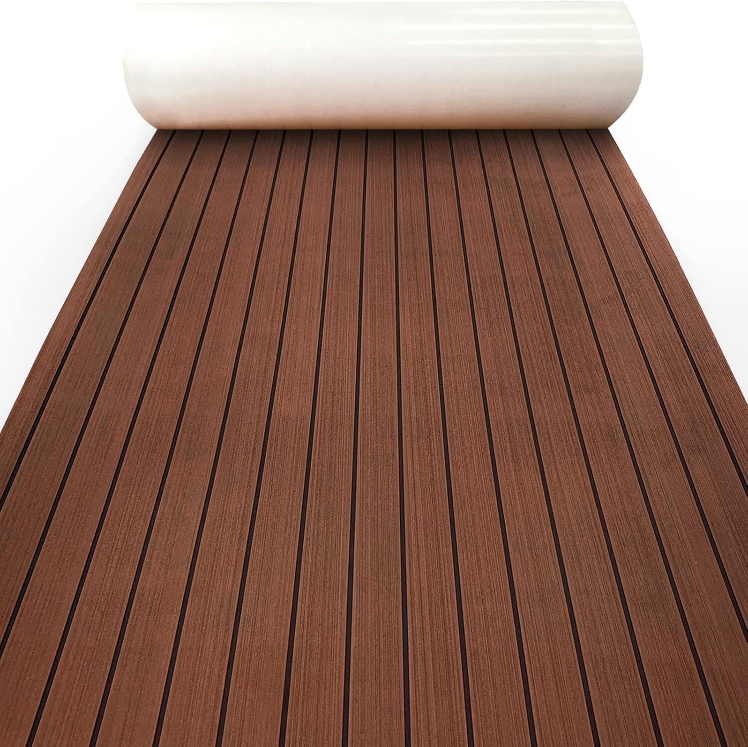Durable Faux Teak EVA Foam Decking - Easy Installation Non-Slip Boat Flooring