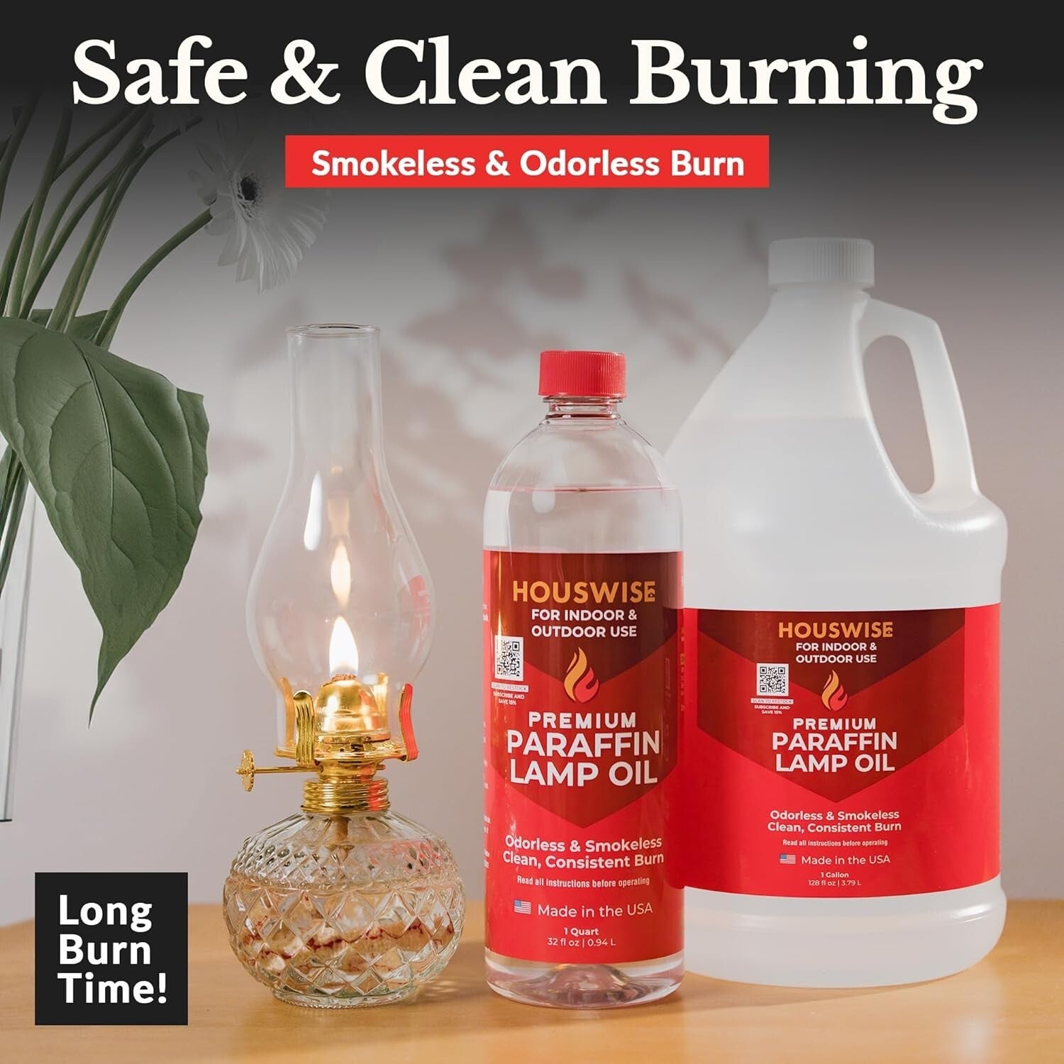Versatile 2-Gallon Paraffin Oil - Indoor & Outdoor Solution for Elegant Lighting