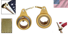Load image into Gallery viewer, Pack of 2 Flagpole Spinner Rings - Non-Tangle Aluminum with Stainless Bearings