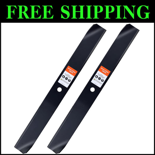 Precision 42-Inch Mower Blades for Toro Timecutter - 2 Pack, Rust-Resistant