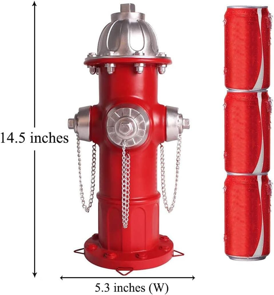 Freestanding Fire Hydrant Statue - Ideal Potty Training for Puppies and Dogs