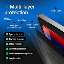 Load image into Gallery viewer, Curved Touchscreen Compatible Privacy Shield - 32" Laptop and Monitor Protection