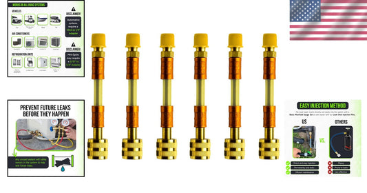 Trusted HVAC Leak Sealant - Safe for All Tools | 15.2 oz | Easy Direct Inject