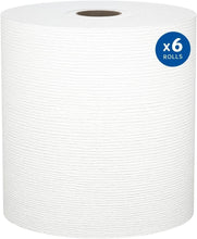 Load image into Gallery viewer, Kleenex Bulk Hard Roll Paper Towels - 6 Rolls of 600' for Ultimate Absorbency