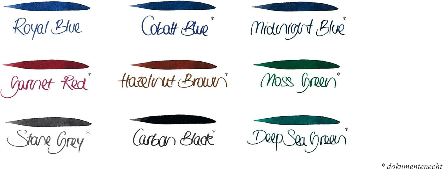 Indelible Cobalt Blue Ink in Elegant 75ml Bottle - Perfect for Creative Work