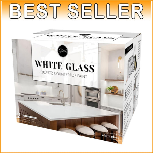 Durable Water-Resistant Quartz Finish Epoxy Paint for 35 Sq Ft Countertops