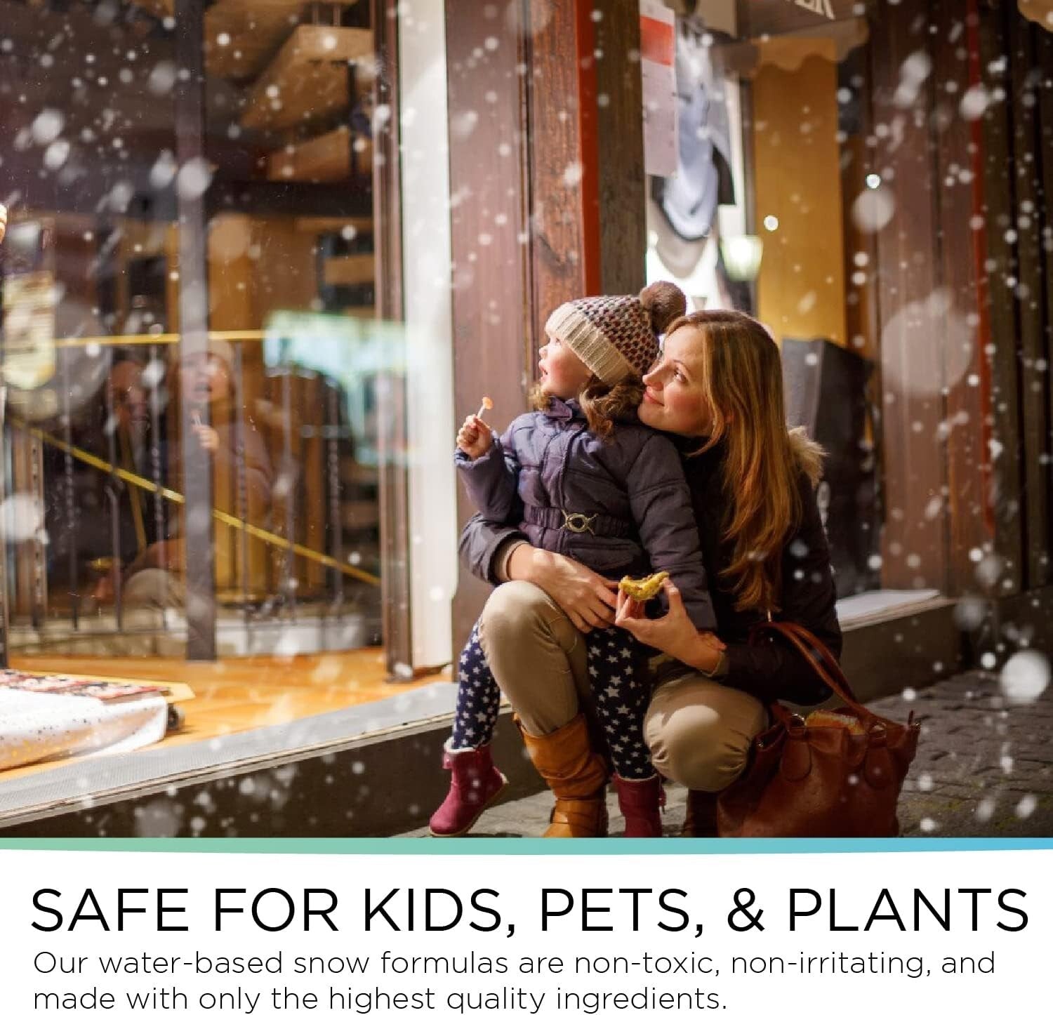 Indoor/Outdoor Snow Making Machine with Remote Control and Realistic Effects