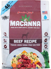 Load image into Gallery viewer, Macanna Beef Freeze-Dried Dog Food - 8lb for All Life Stages &amp; Dietary Needs