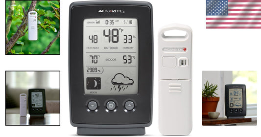 Personalized Digital Weather Station with LCD Display - Ideal Home Companion