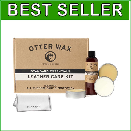 Handmade Leather Care Kit with Saddle Soap & Salve - Ideal for All Leather Types