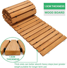 Load image into Gallery viewer, Space-Saving 2FT Weather-Resistant Cedar Walkway - Ideal for Outdoor Activities