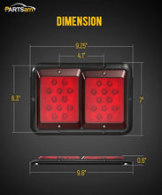 Load image into Gallery viewer, Heavy-Duty LED Taillights for RVs and Trailers - Waterproof &amp; Long-Lasting