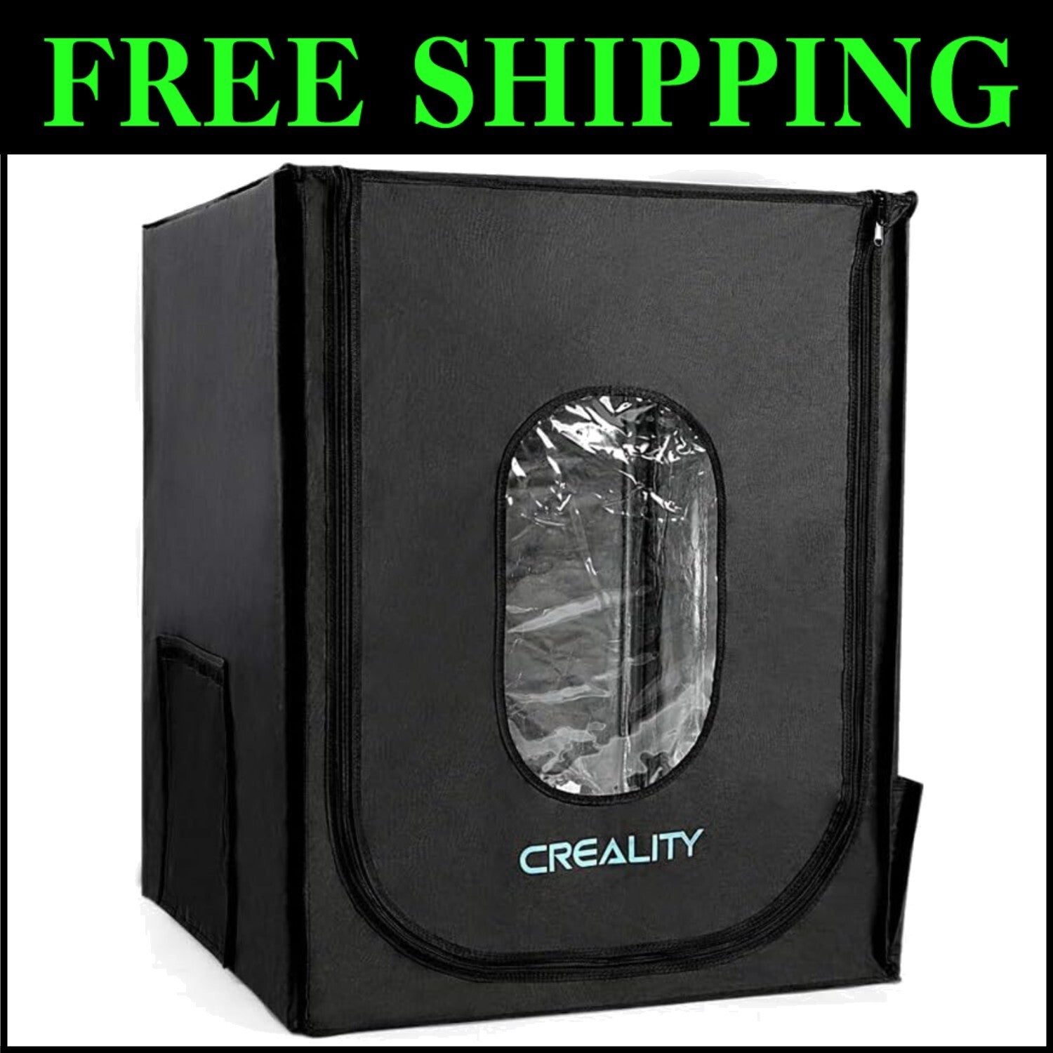 Stable 3D Printer Enclosure with Constant Temperature Control - Foldable Design