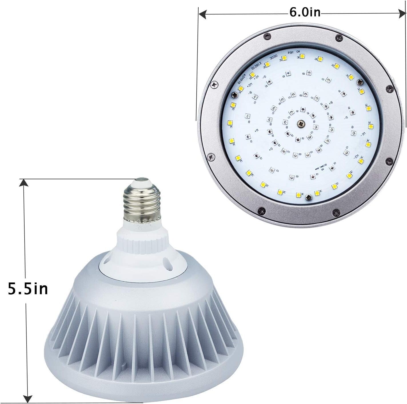 Durable Waterproof 40W 120V RGBW LED Pool Light for Stunning Underwater Effects