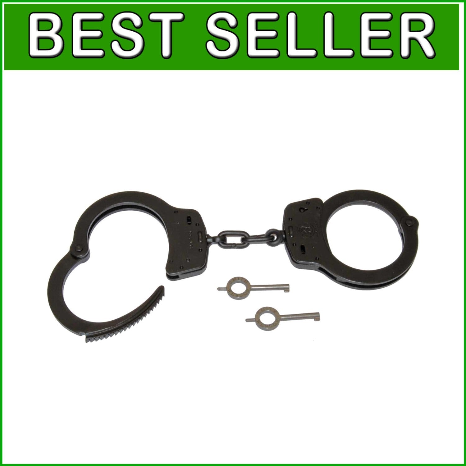 Smith and Wesson Model 100M Melonite Finish Handcuffs - Durable Security Gear