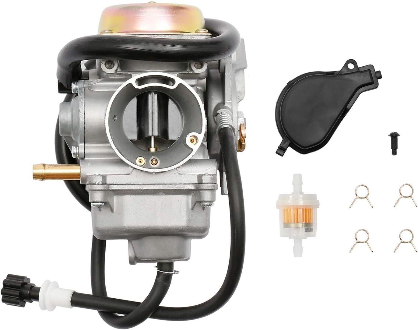Reliable OEM Carburetor for Suzuki Eiger 400 ATV - 1-Year Warranty Included