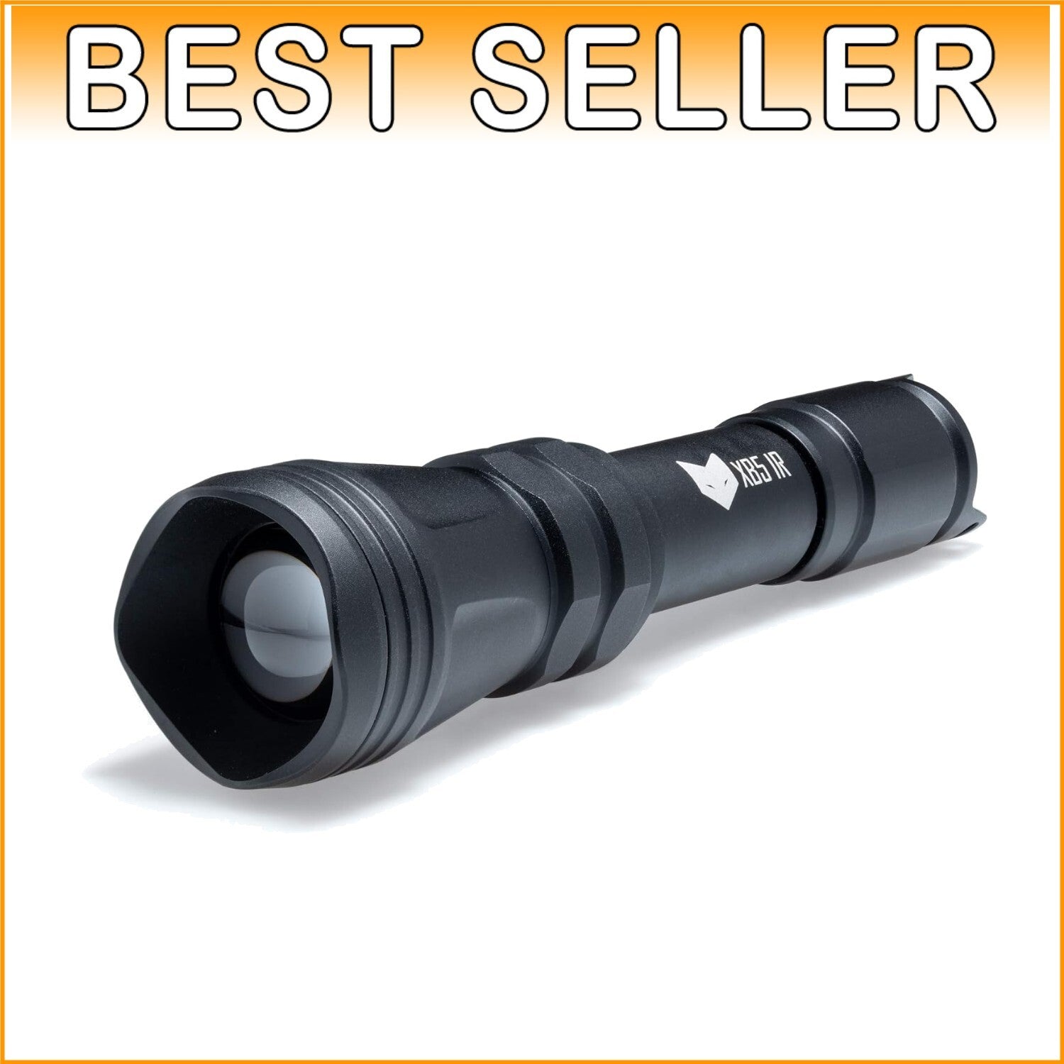 850nm Infrared Flashlight - 5W LED Night Vision Illuminator, Focus & Dimmable