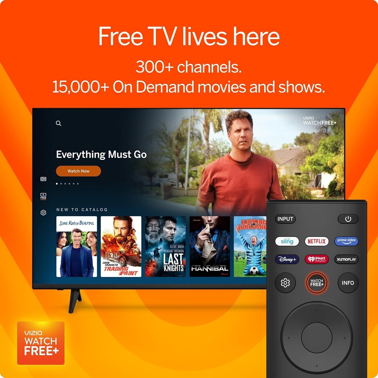 1080p LED Smart TV 32-Inch with Google Cast & Built-In Apps for Entertainment