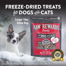 Load image into Gallery viewer, All-Natural 10 Oz Freeze-Dried Beef Heart Treats for Dogs &amp; Cats - Training Aid