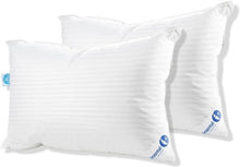 Load image into Gallery viewer, Elegant 700 Fill Power Hungarian Goose Down Pillows - 20 x 26 Inches, Pack of 2