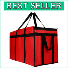 Load image into Gallery viewer, Heavy-Duty 4-Pack Insulated Food Delivery Bags: Secure &amp; Eco-Friendly Solution
